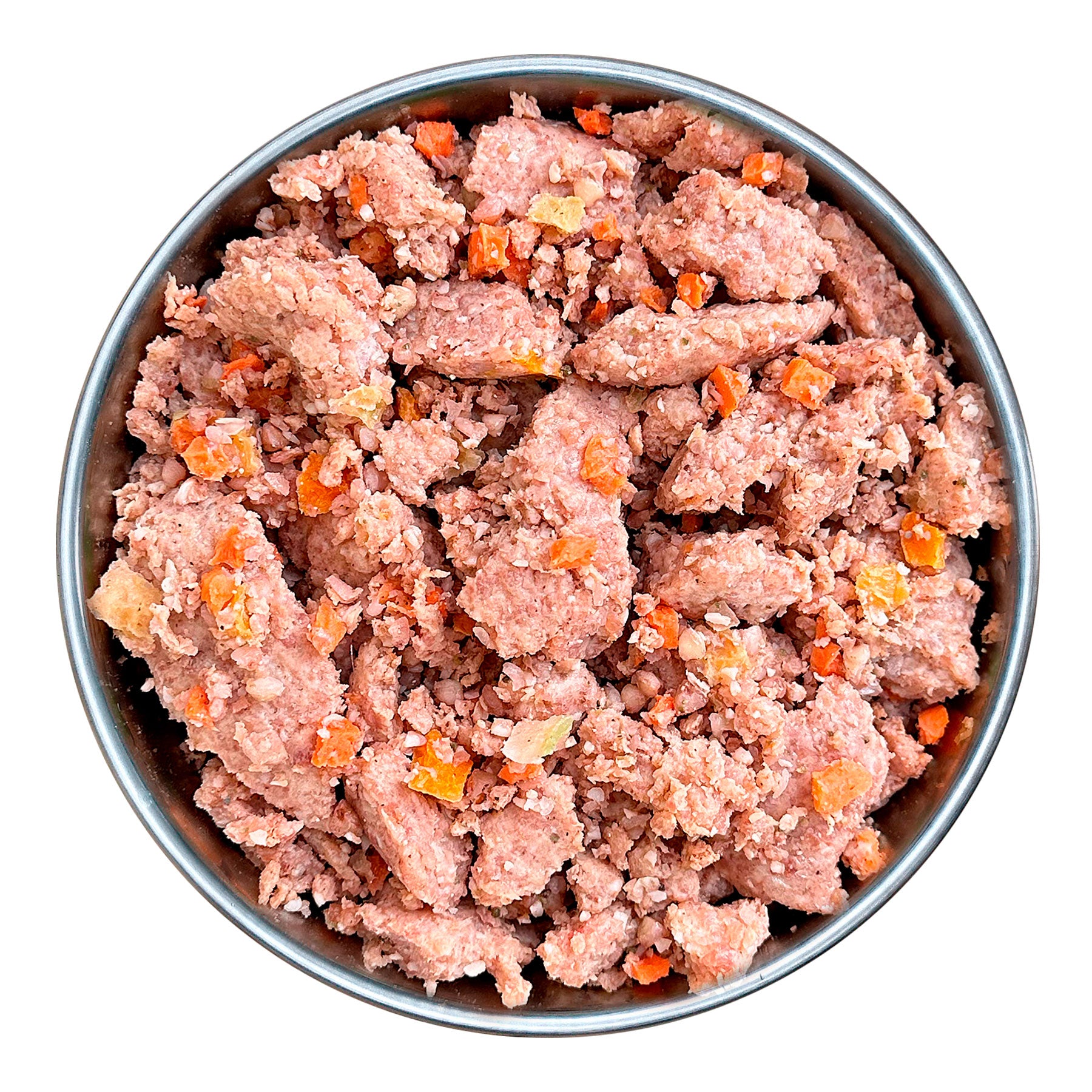Schwein mit Buchweizen, Kürbis und Blaubeeren (400g, gefroren)