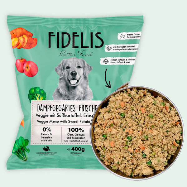 fred und felia hundefutter FRED Rind mit Nudeln main image 0
