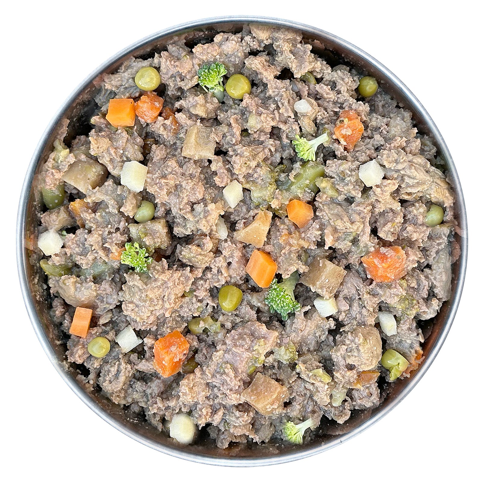 Pferd mit Süßkartoffel, Karotte und Blaubeeren (400g, im Glas)