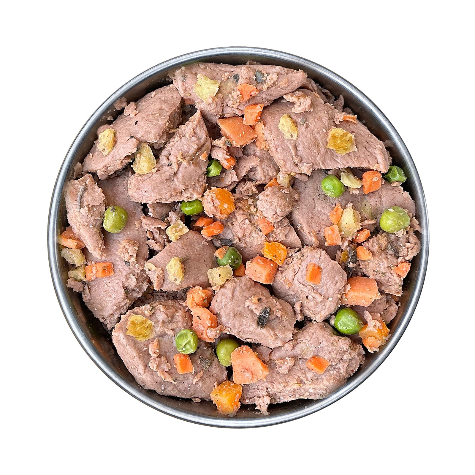 Huhn mit Süßkartoffel, Karotte und Kürbis (500g) gefroren