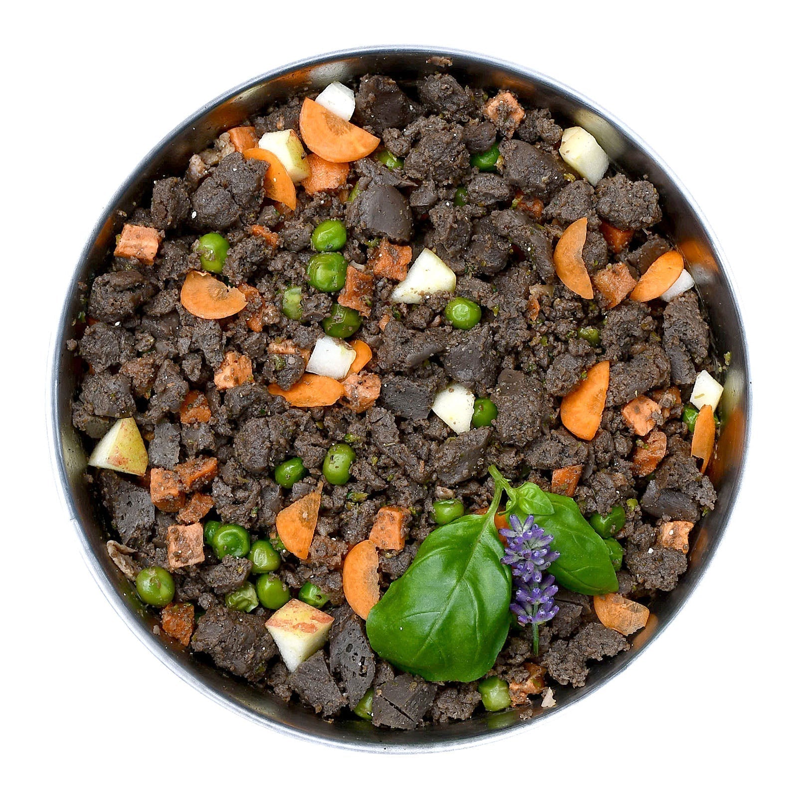 Insekten mit Süßkartoffel, Karotte und Apfel (500g) gefroren