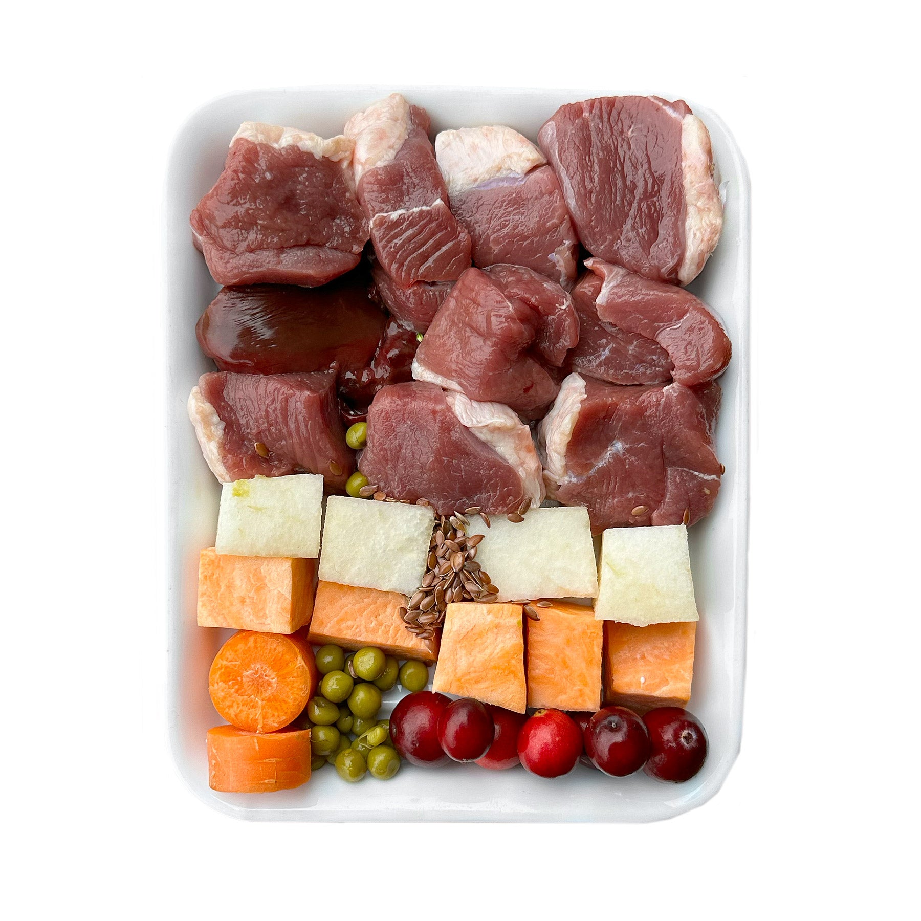 Ente mit Süßkartoffel, Birne und Cranberries (500g) gefroren